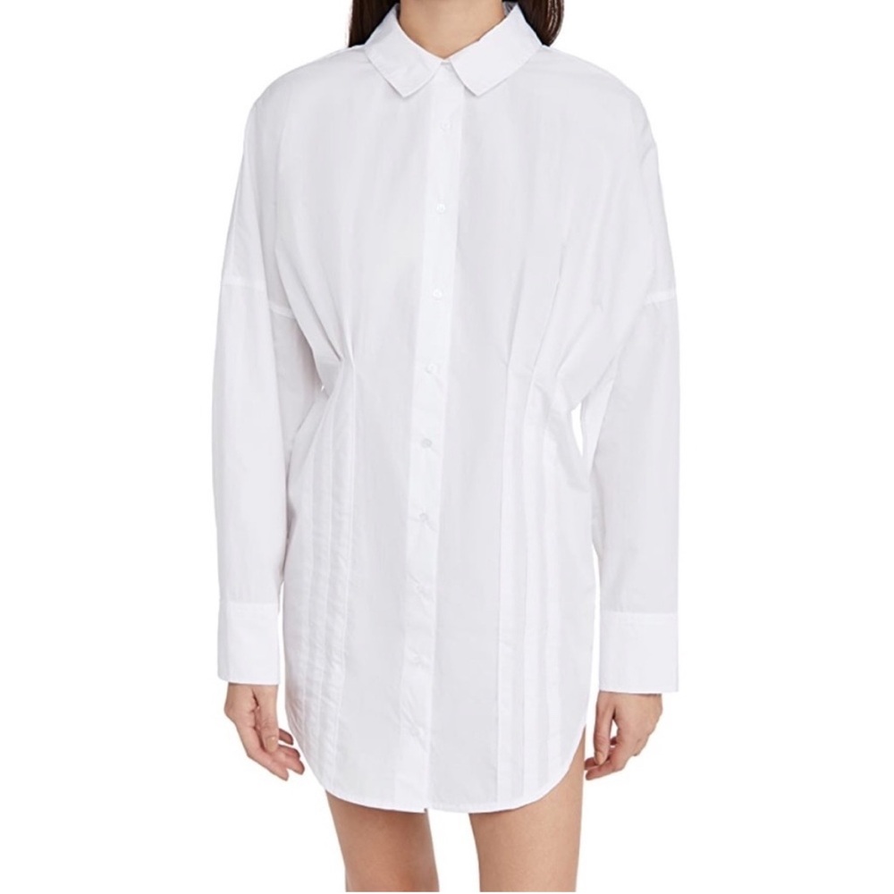Free People Oversized Mini Shirtdress Taia Dress XL